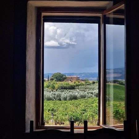 Luce Di Vino Villa Montalcino Buitenkant foto