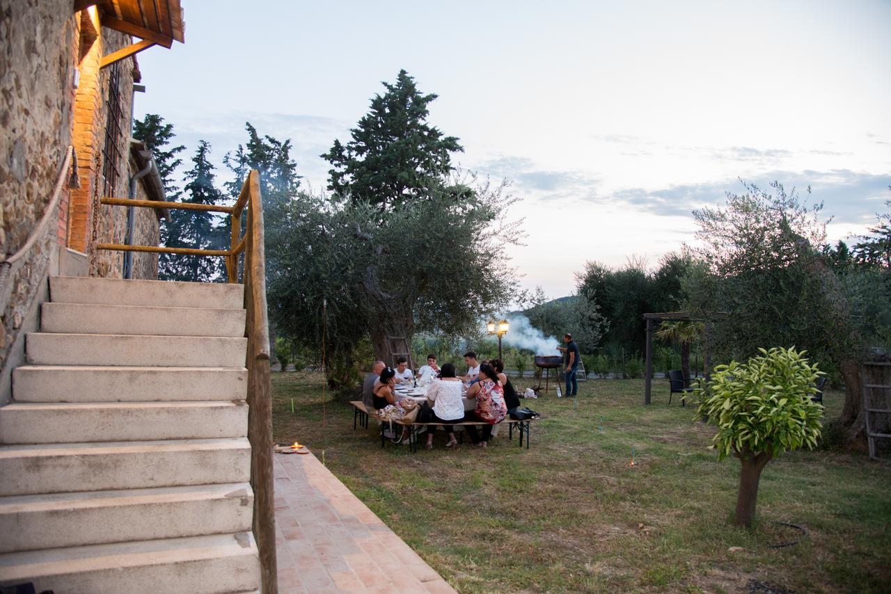 Luce Di Vino Villa Montalcino Buitenkant foto